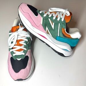 New Balance Multicolor Sneakers - Pink, Green, Orange